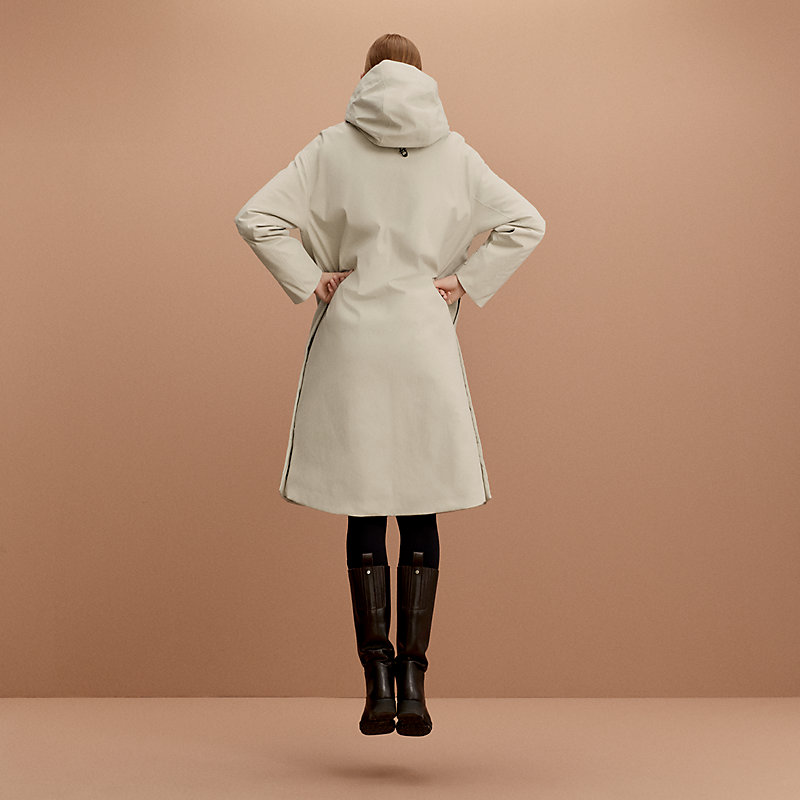 ロングブルゾン 《カネマラ》 - ベージュ | Hermès - エルメス-公式サイト